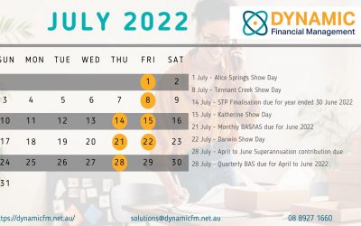 Key Dates to Remember – July 2022