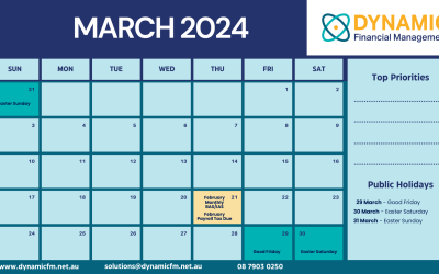 Key Dates to Remember – March 2024
