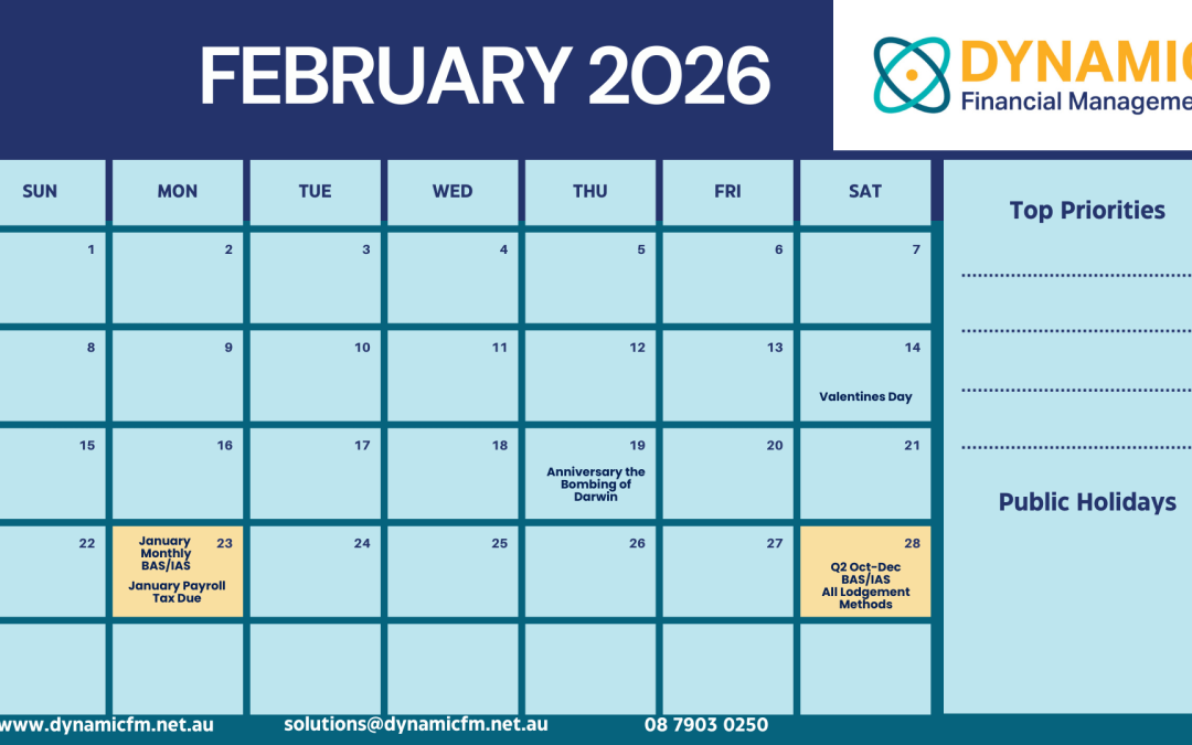 Key Dates to Remember – February 2026